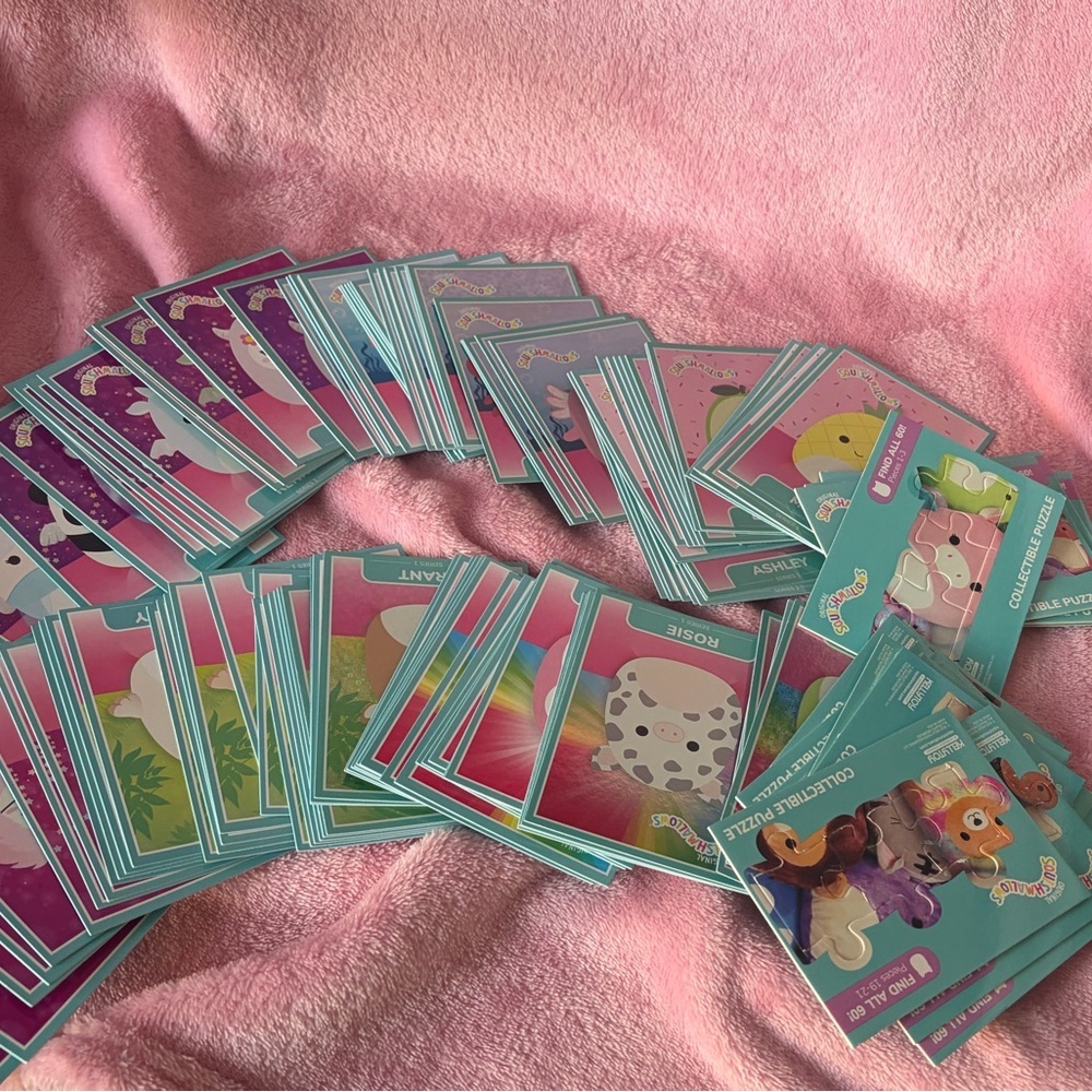 Squishmallow trading card collection